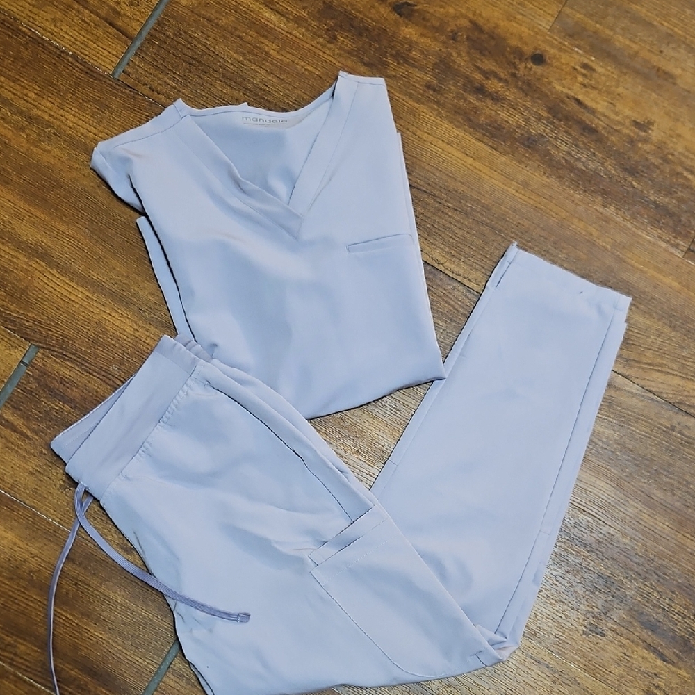 Lavender Mandala Scrubs